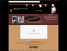Tablet Screenshot of kenyaspeaks.com